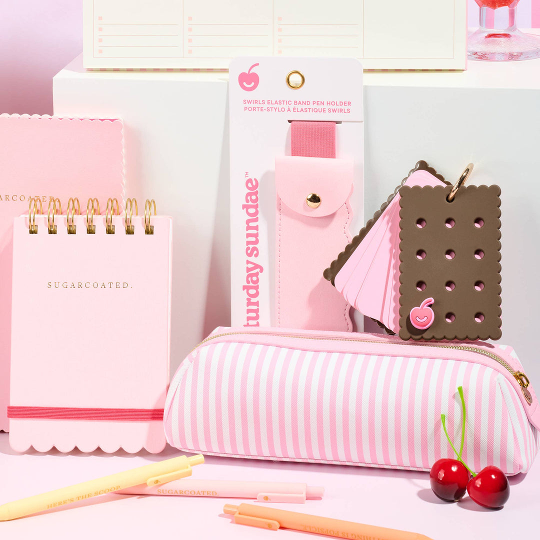 Pencil Pouch-Bubble Gum Milkshake