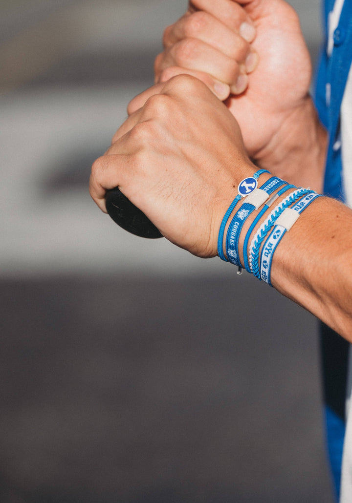 Hair Tie Bracelets-Game Day BYU