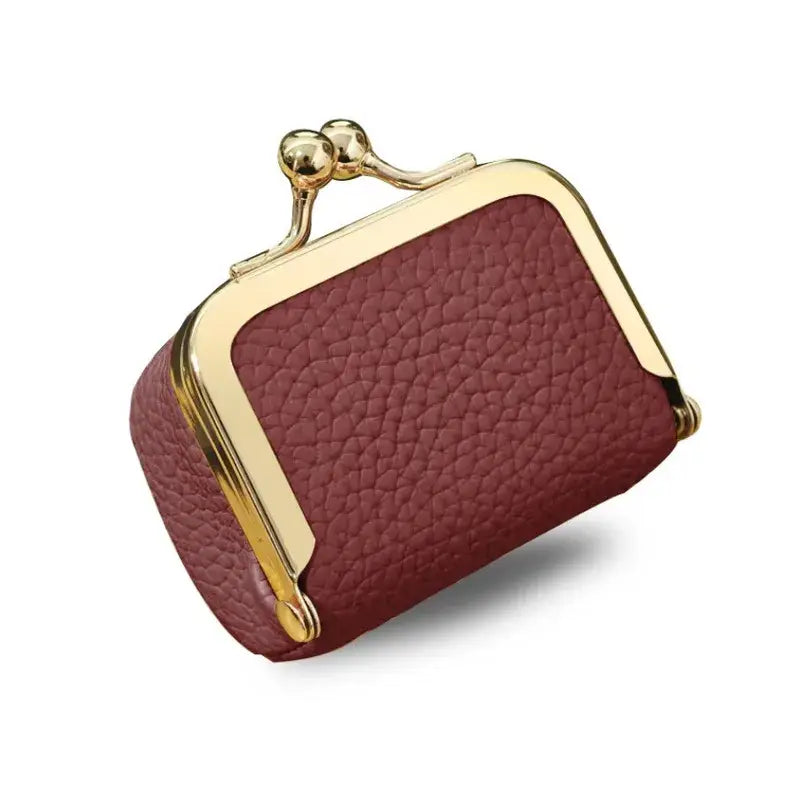 Mini Jewelry or Coin Purse Genuine Leather Many Colors