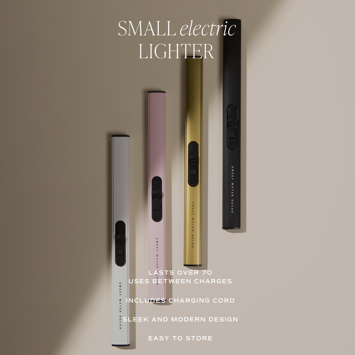 Rechargeable Electric Lighter-Blush Pink