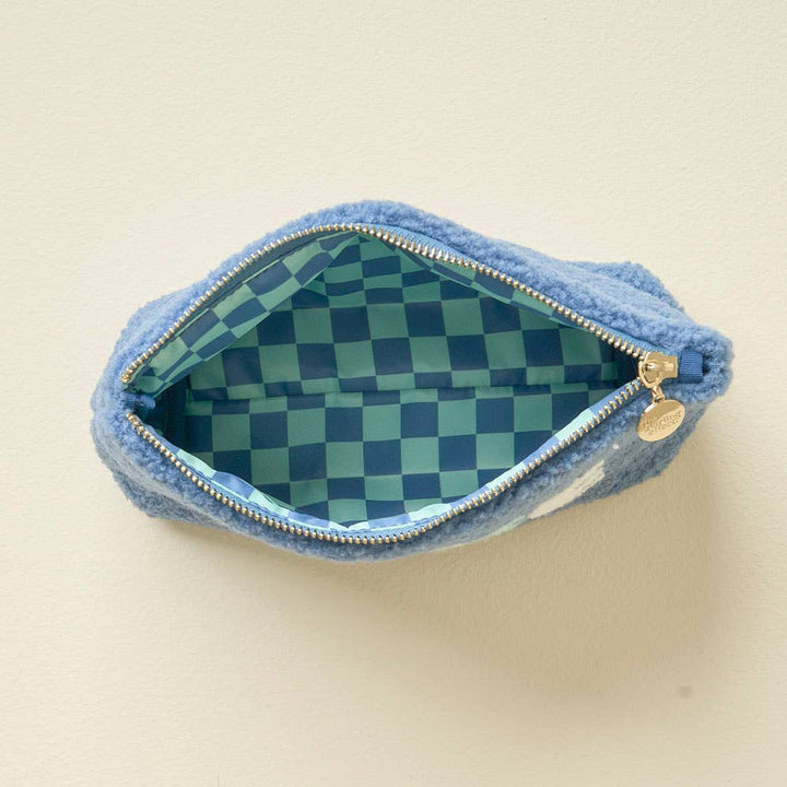 Teddy Pouch-Blue Lake