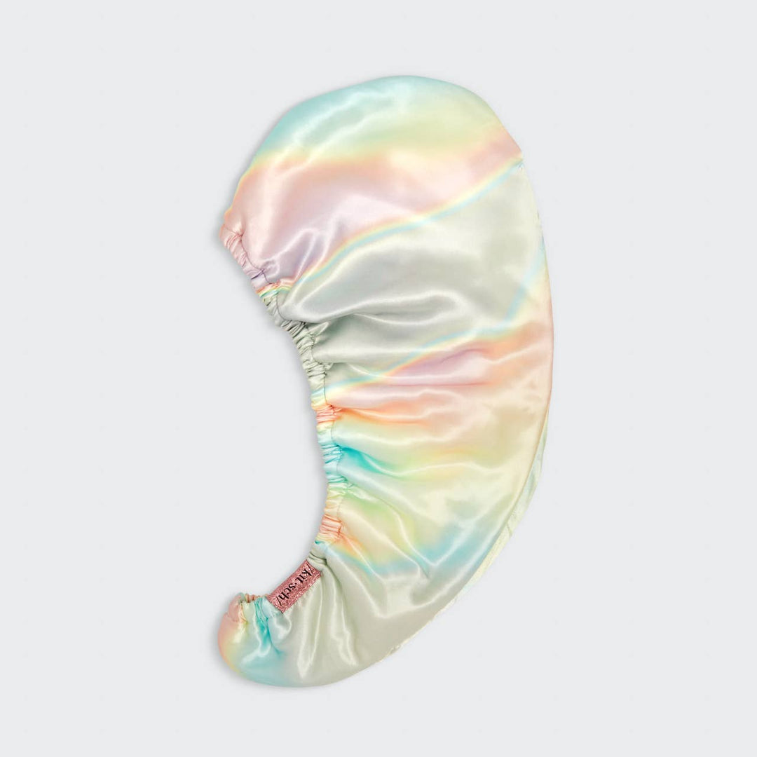 Satin Wrapped Hair Towel