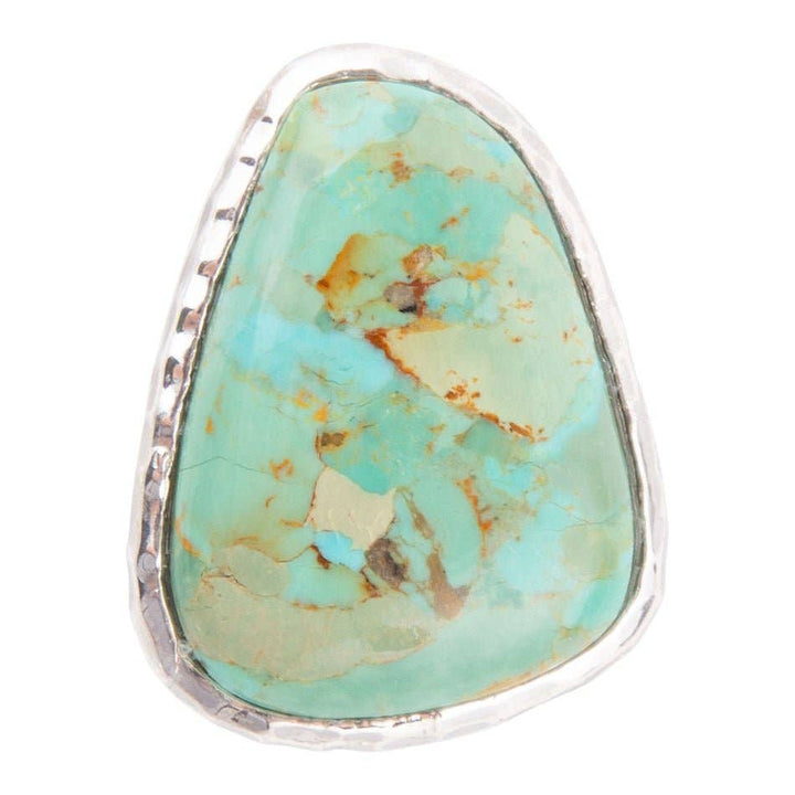 Ring-Abstract Turquoise and Sterling Silver