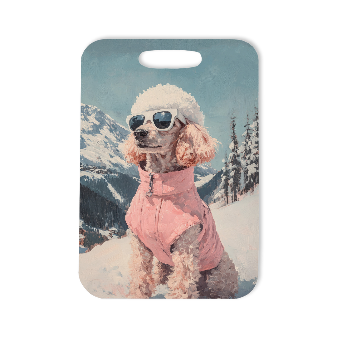 Bag Tag -Ski Poodle