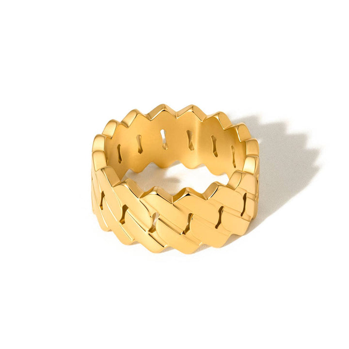 H2O Ring Banded Metal Statement