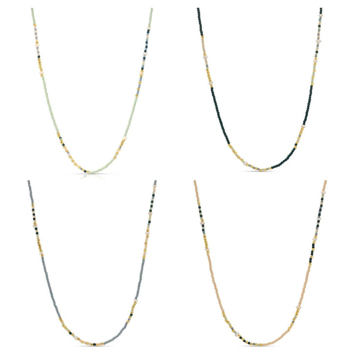 Assorted Seed Bead & Fresh Water Pearl Necklaces