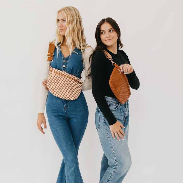 Bum Bag-Westlyn Woven Leather