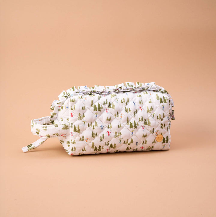 Essentials Quilted Cosmetic Pouch-Aprés Ski