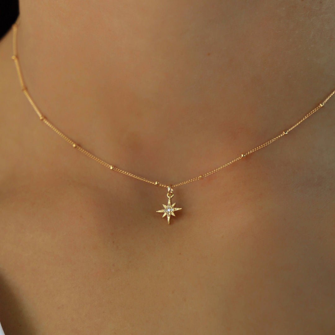 CN1198 Necklace-Starburst Choker