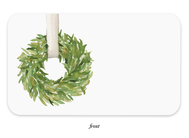 Little Notes®-Classic Wreath Boxed Set of 85 Mini Notes