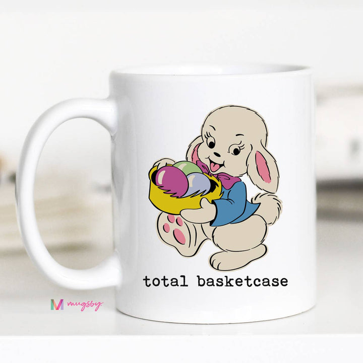 Funny Mug 11oz-Total Basketcase Easter