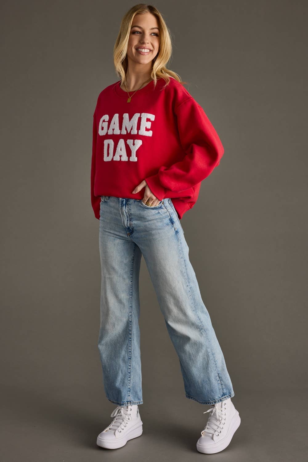 Sweatshirt-Red Game Day