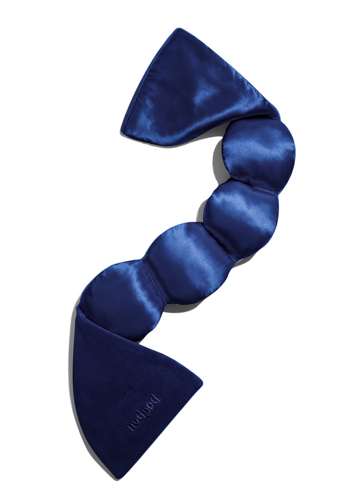 Sapphire Silk Weighted Sleep Mask