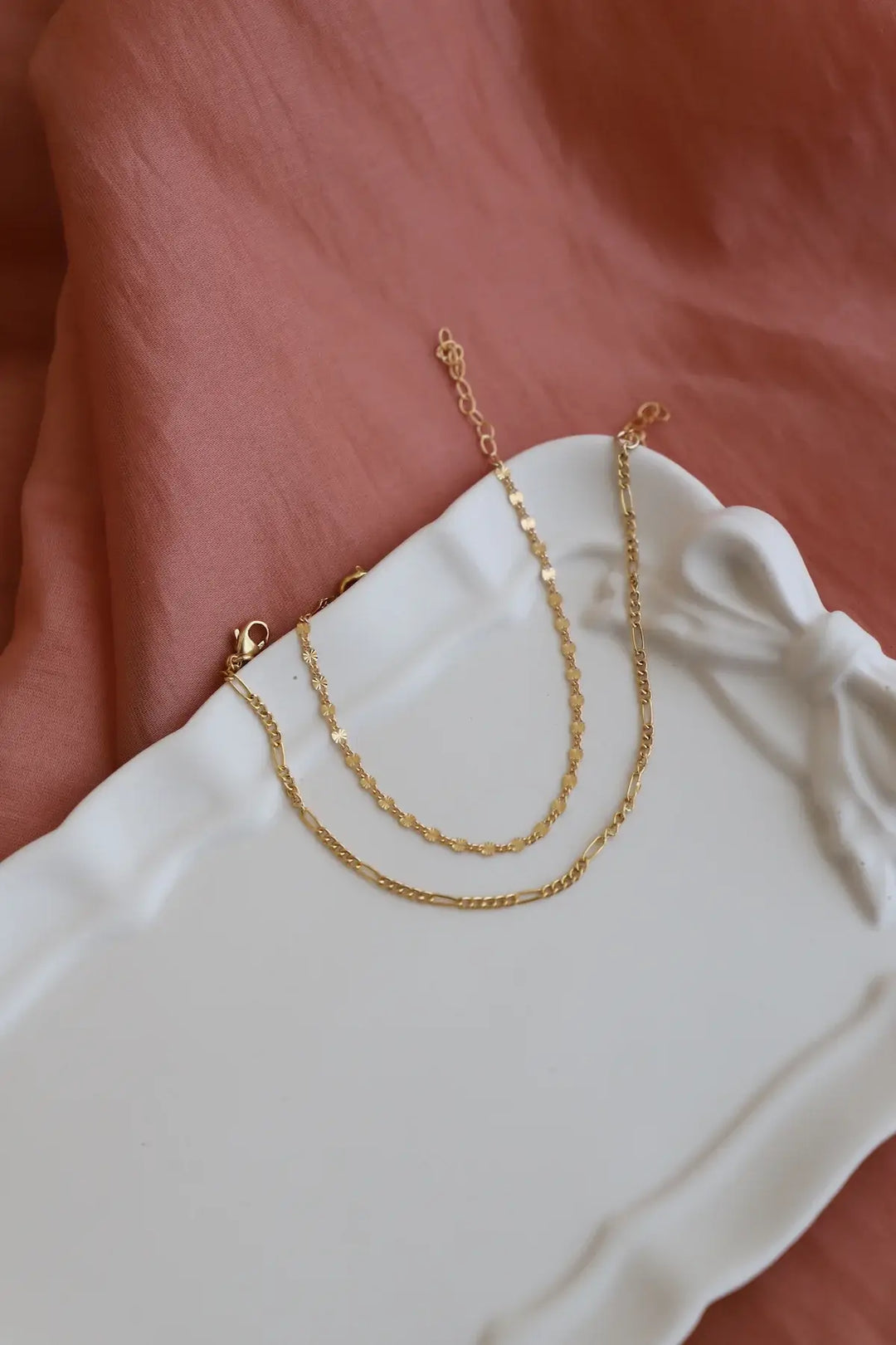 B1209 Gold Bracelet-Malibu Chain