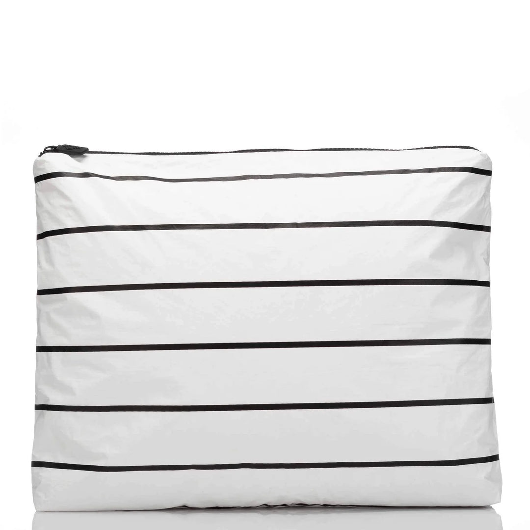 Pinstripe Black On White