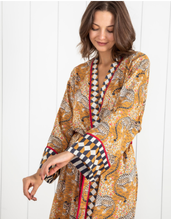 Cotton-Printfresh Long Robe