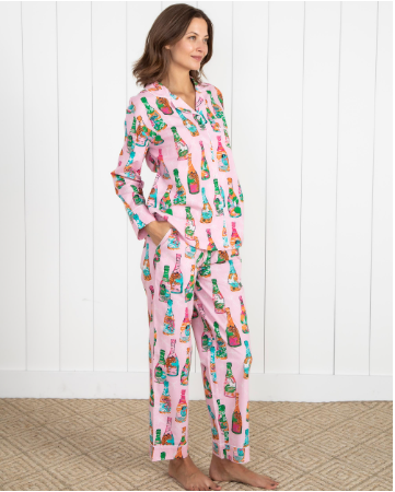 Cotton-Long Sleep Set