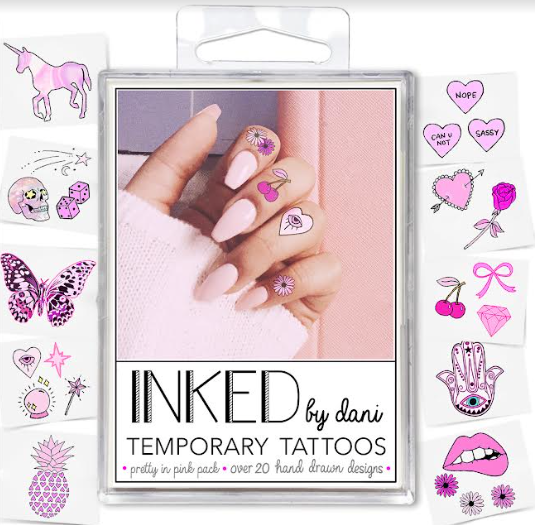 Assorted Temporary Tattoo Pack