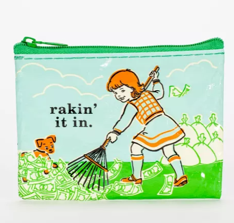 Blue Q Coin Purse