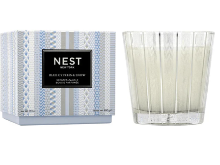 SEASONAL-Blue Cypress & Snow DISCONTINUED