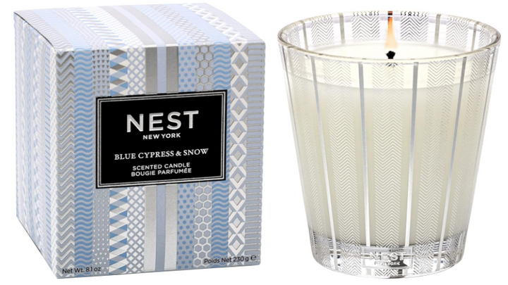 SEASONAL-Blue Cypress & Snow DISCONTINUED