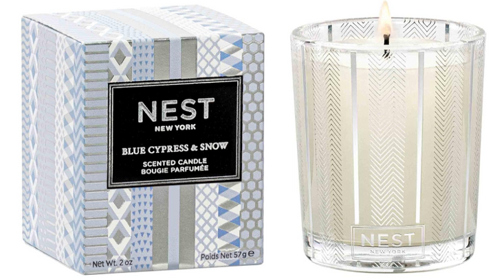 SEASONAL-Blue Cypress & Snow DISCONTINUED