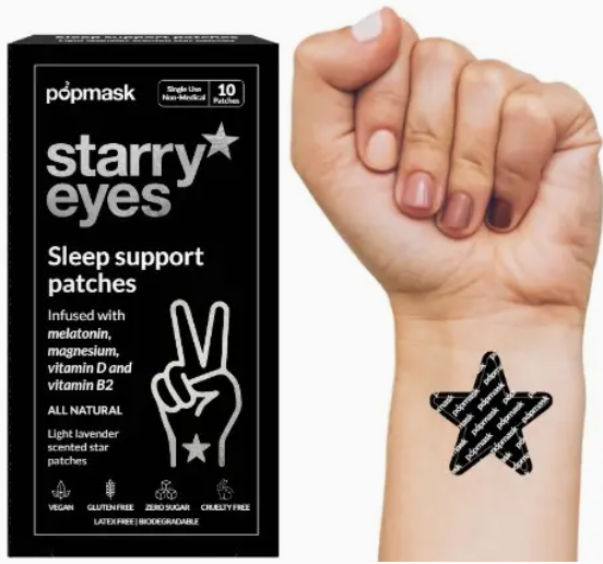 Starry Eyes Topical Vitamin Sleep Support Patches – 12 Pack