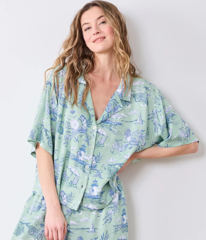 Satin-Mermaid Toile (Seafoam)
