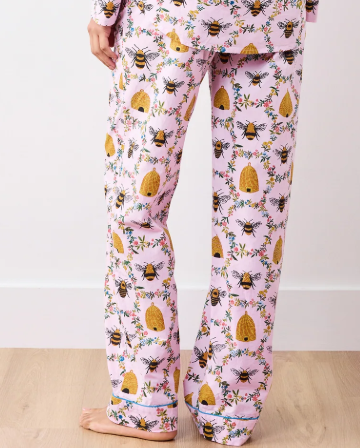 Cotton-Sweet Bee Set (Pink Petal)