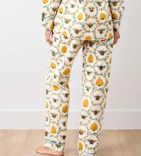 Cotton-Sweet Bee Set (Cream)
