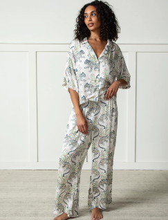 Satin-Long Sleep Set