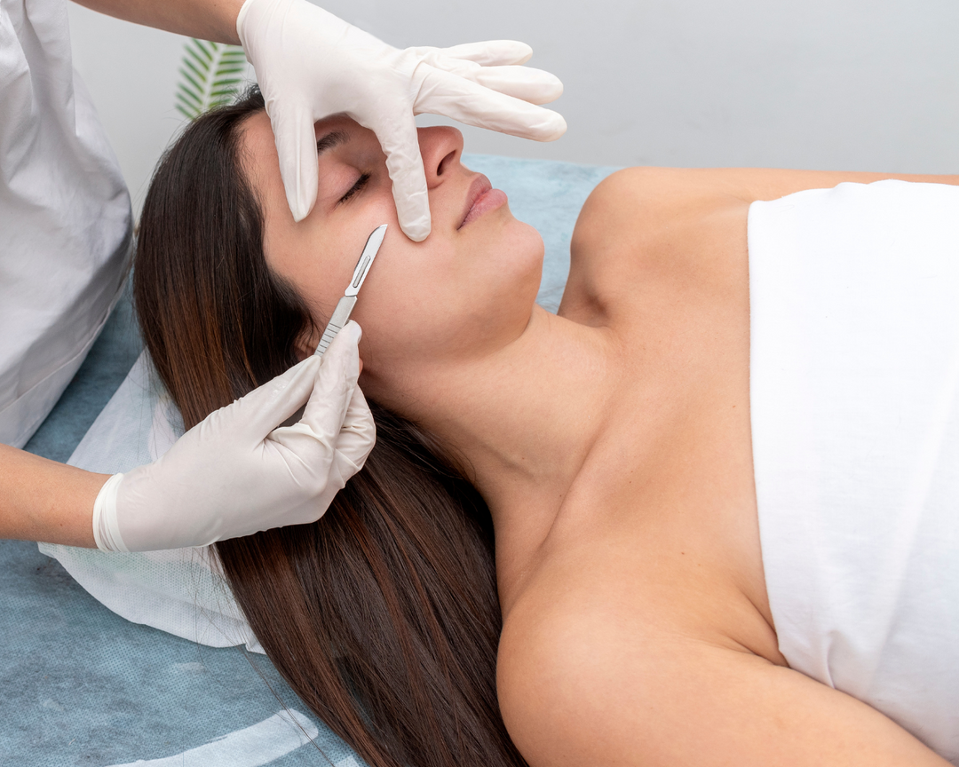 Dermaplaning With Customized Facial