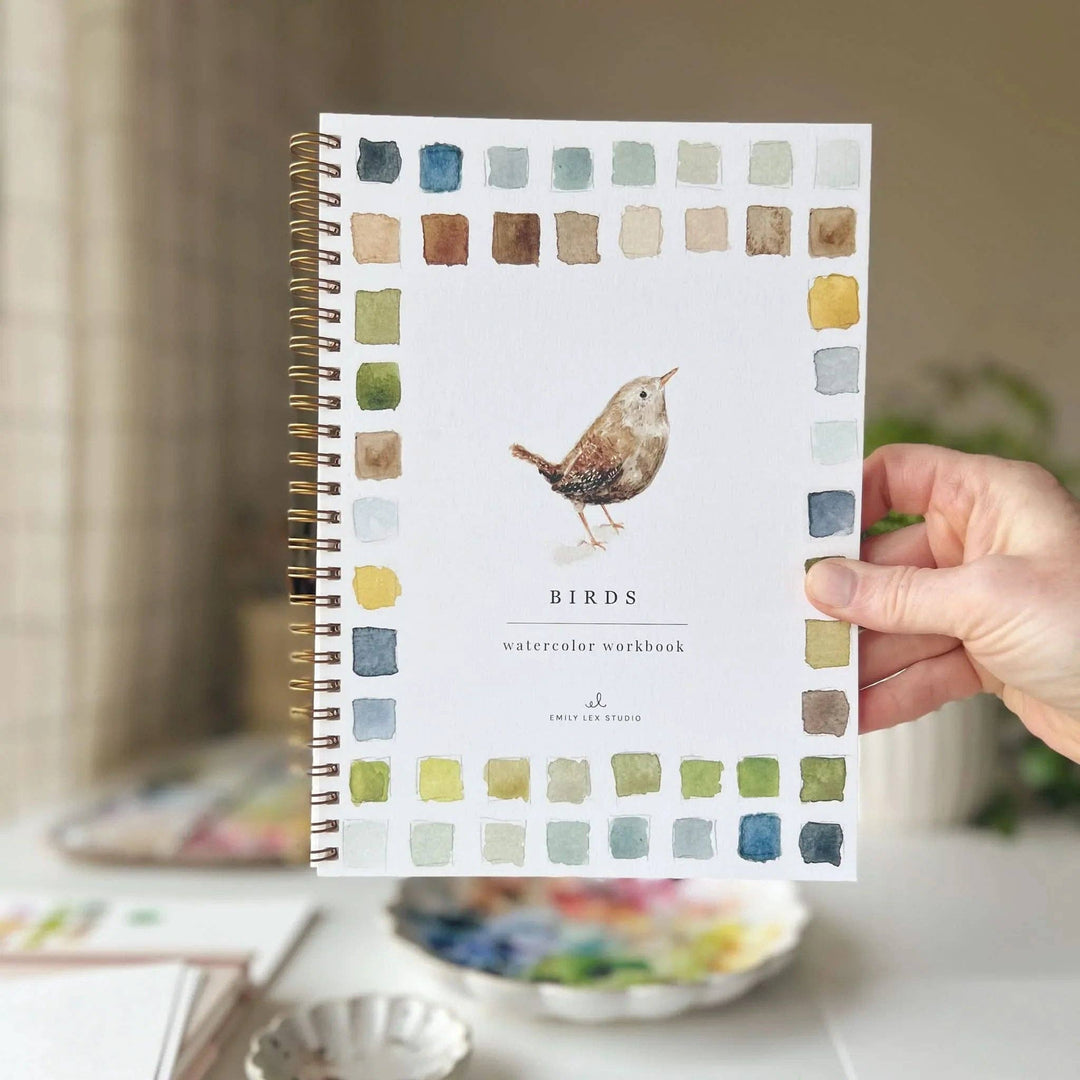 Watercolor Workbook-Birds