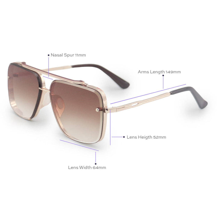 Sunglasses-Bella Coffee Tangle Free