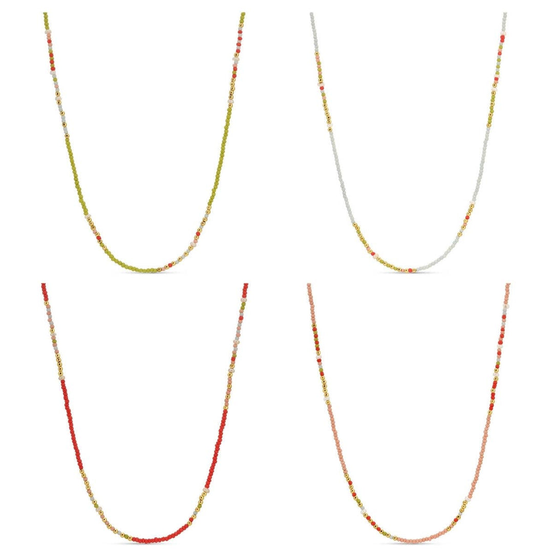 Assorted Seed Bead & Fresh Water Pearl Necklaces