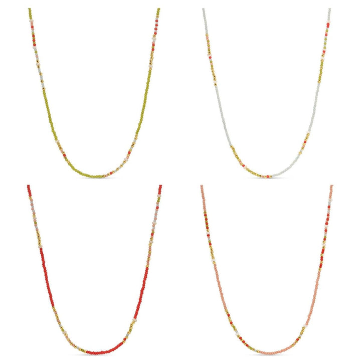 Assorted Seed Bead & Fresh Water Pearl Necklaces