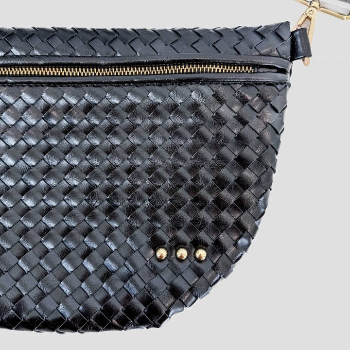 Bum Bag-Westlyn Woven Leather