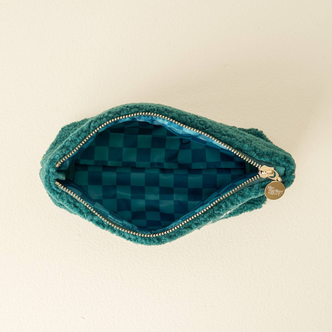 Teddy Pouch-Gameday Stuff: Red