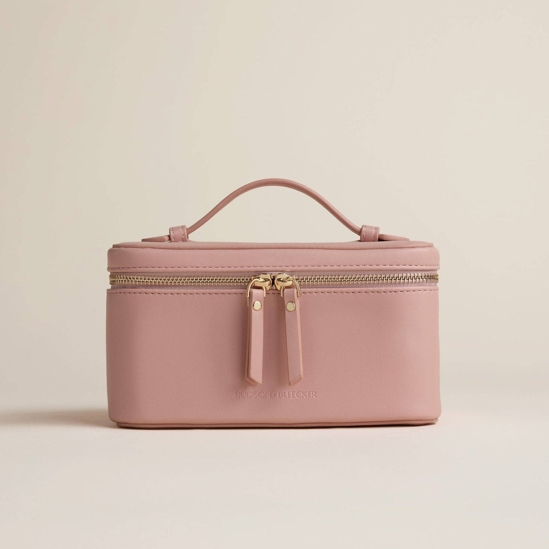 Jetsetter Train Case-Ecru Cream