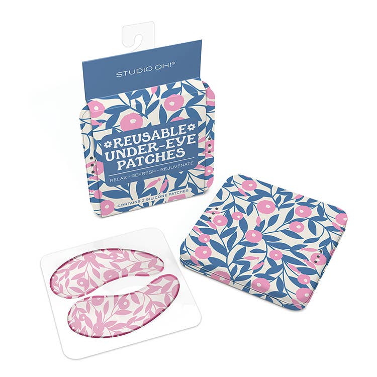 Reusable Under Eye Patches-Blushing Dahlias