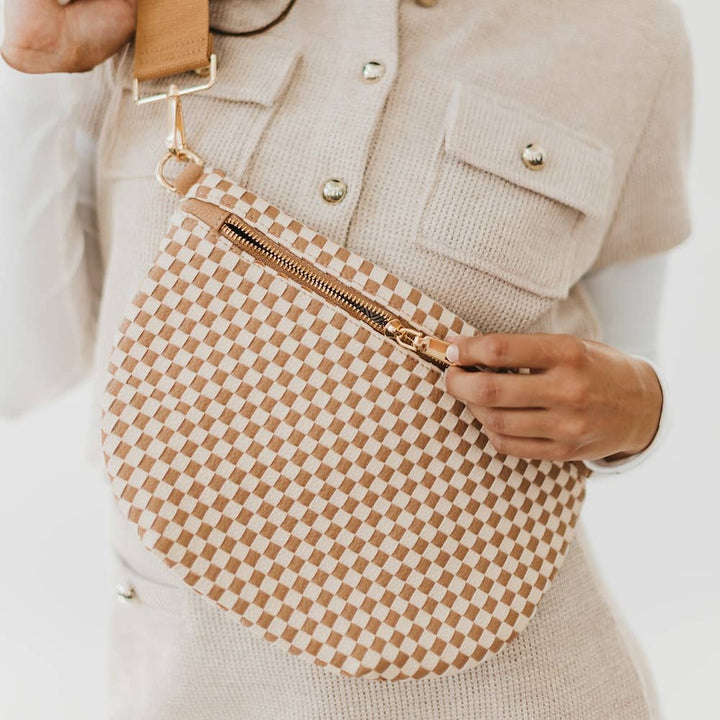 Bum Bag-Westlyn Woven Leather