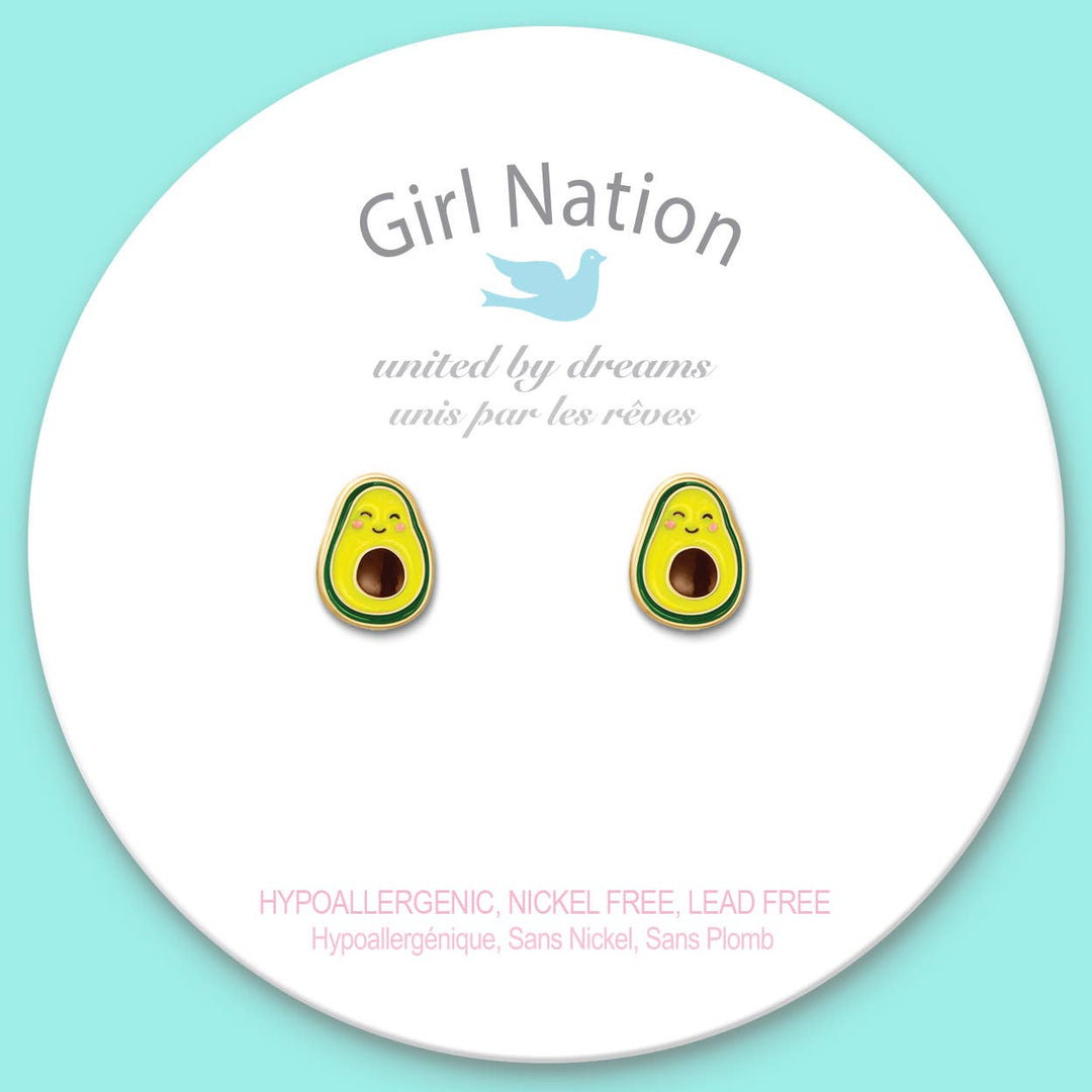 Stud Earrings-Bravocado