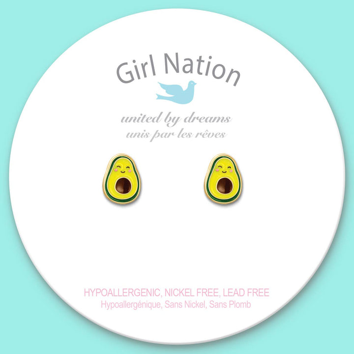 Stud Earrings-Bravocado