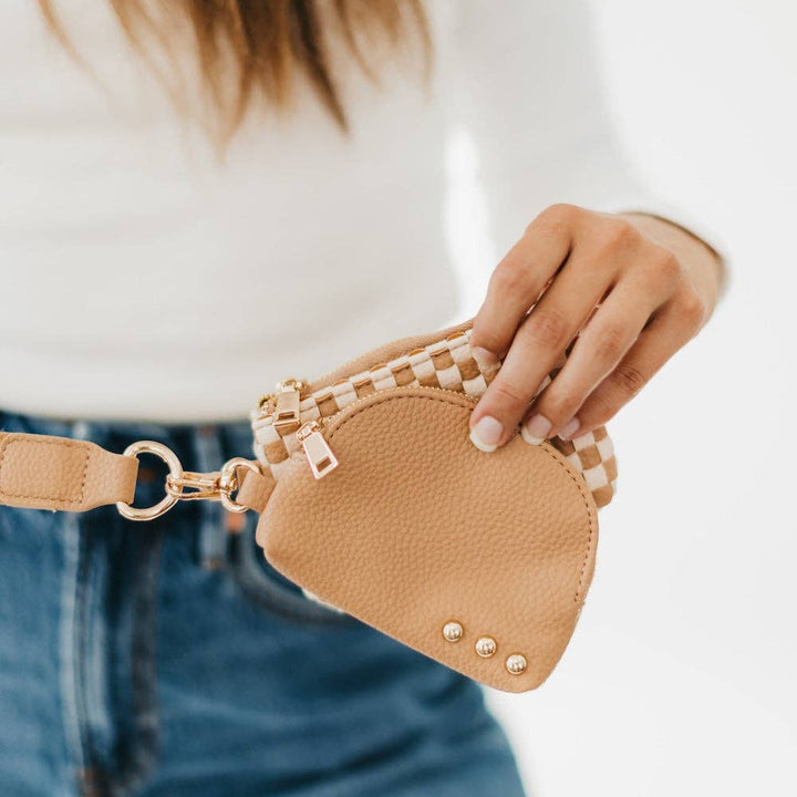 Wristlet-Wonderlust Woven Dual Pouch