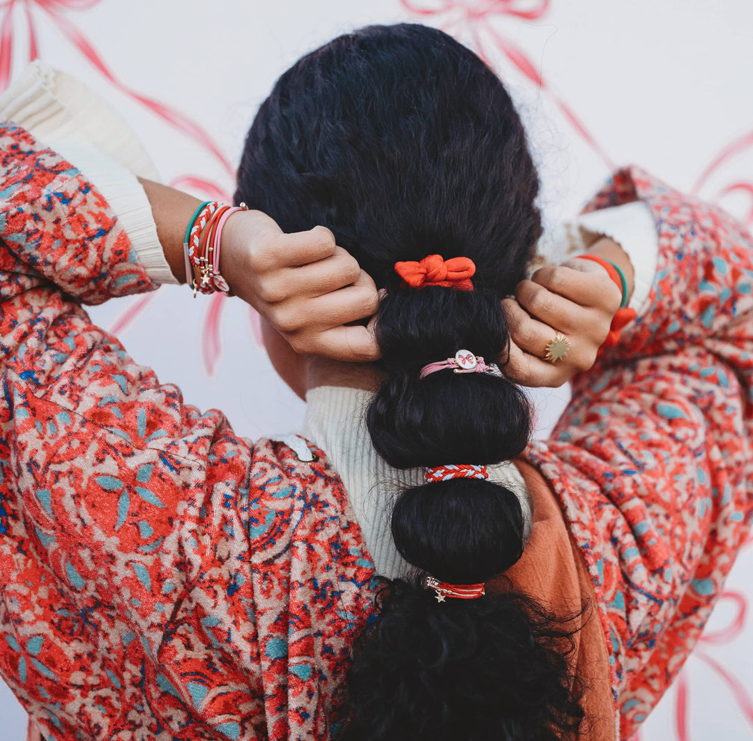 Hair Tie Bracelets-Joy (Holiday)