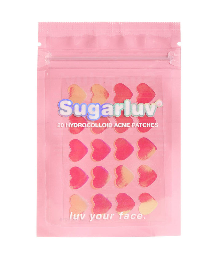 Pimple Patch-Hydrocolloid Acne Patches Holographic Hearts 20 Count