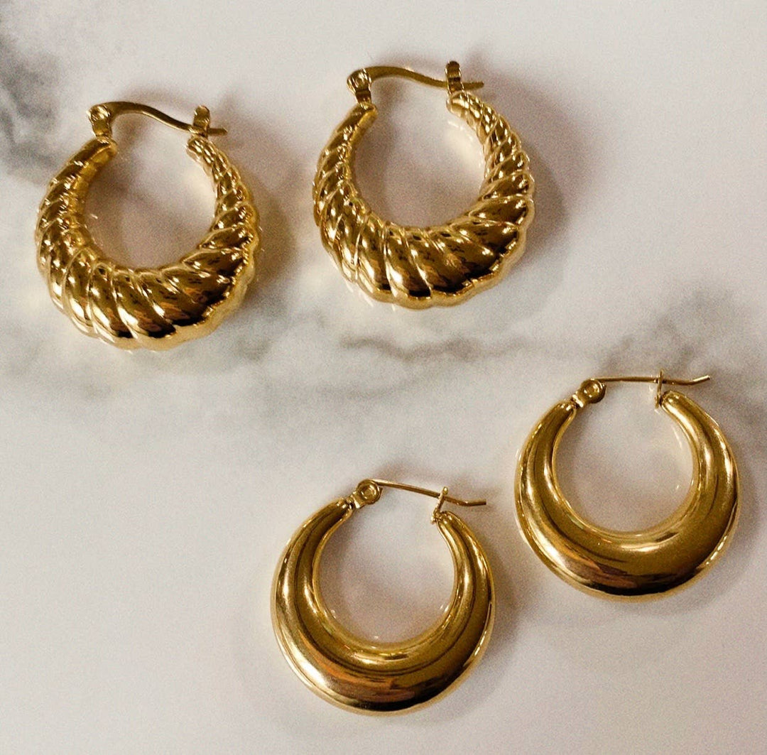 Earrings-River Hoops