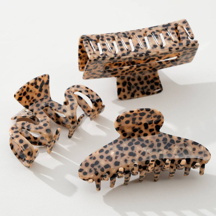 Wild Leopard Large - Assorted Claw Clips