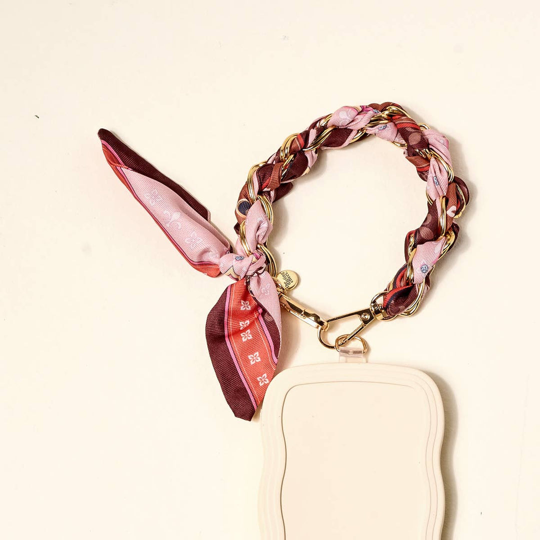 Call Me Later Phone Scarf–Sunset Tales