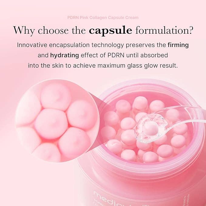 Medicube Moisturizer 1.94 oz-Salmon DNA PDRN Pink Collagen Capsule Cream